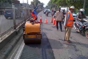 informasi perbaikan jalan di Riau