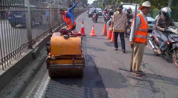 informasi perbaikan jalan di Riau